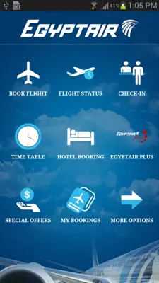 EGYPTAIR android App screenshot 9