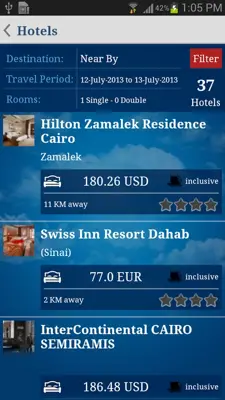 EGYPTAIR android App screenshot 5