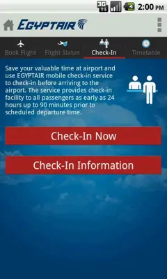 EGYPTAIR android App screenshot 6